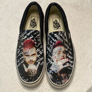 Vans Slip On Shoes Men's Size 9.5 (Women's 11) Lil Peep Theme